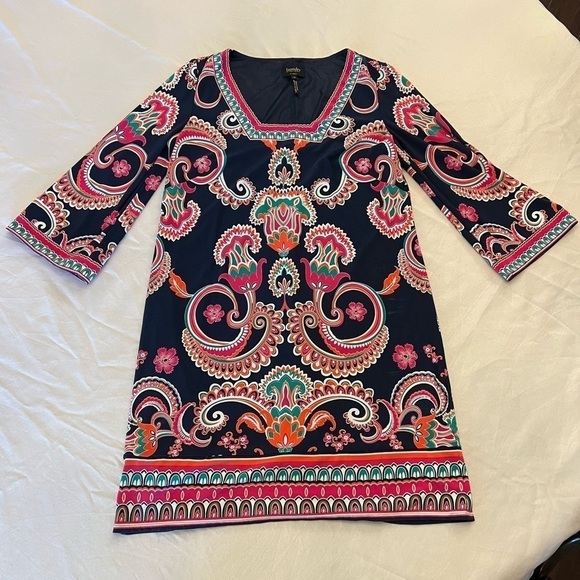 Laundry By Shelli Segal Dresses & Skirts - LAUNDRY BY SHELLI SEGAL Women’s Paisley Print Bell Sleeved Dress, Size 10